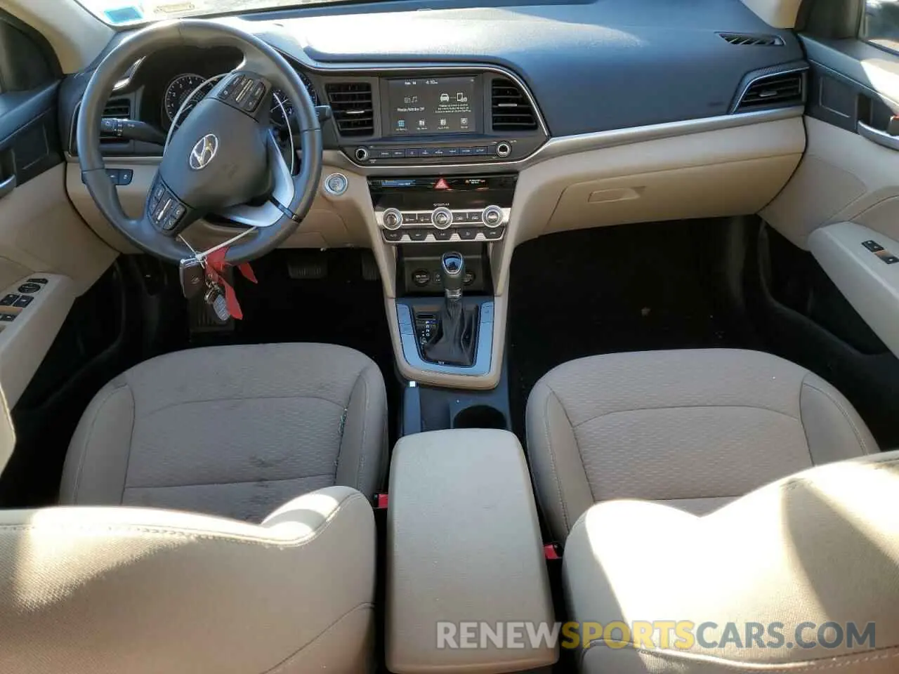 8 fotografías del automóvil dañado 5NPD84LF3LH612296 HYUNDAI ELANTRA 2020