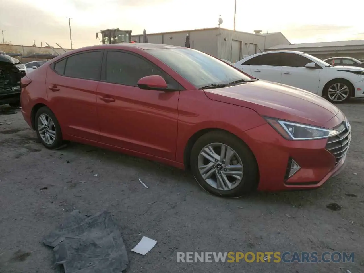 4 fotografías del automóvil dañado 5NPD84LF3LH624450 HYUNDAI ELANTRA 2020