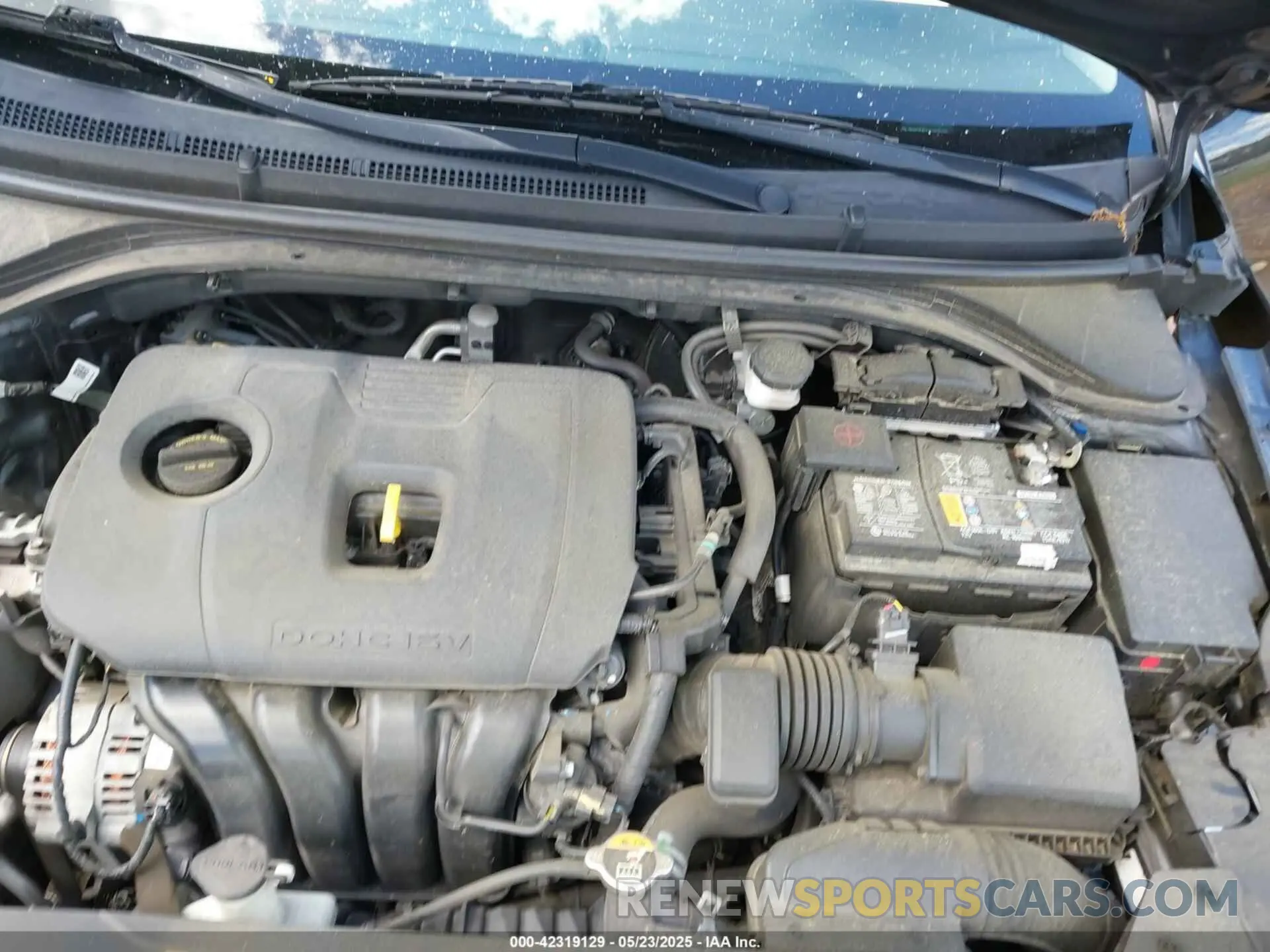 10 fotografías del automóvil dañado 5NPD84LF3LH625761 HYUNDAI ELANTRA 2020