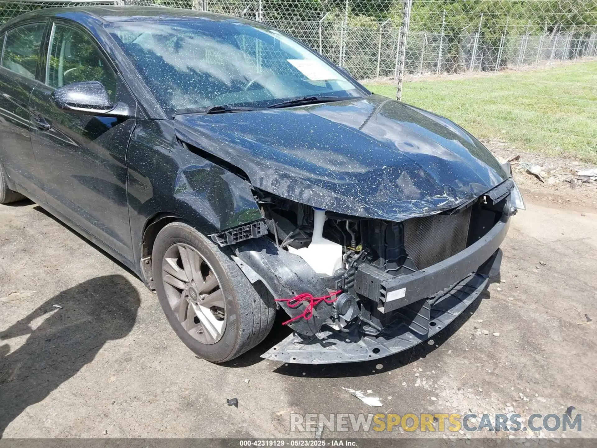 17 fotografías del automóvil dañado 5NPD84LF3LH625761 HYUNDAI ELANTRA 2020