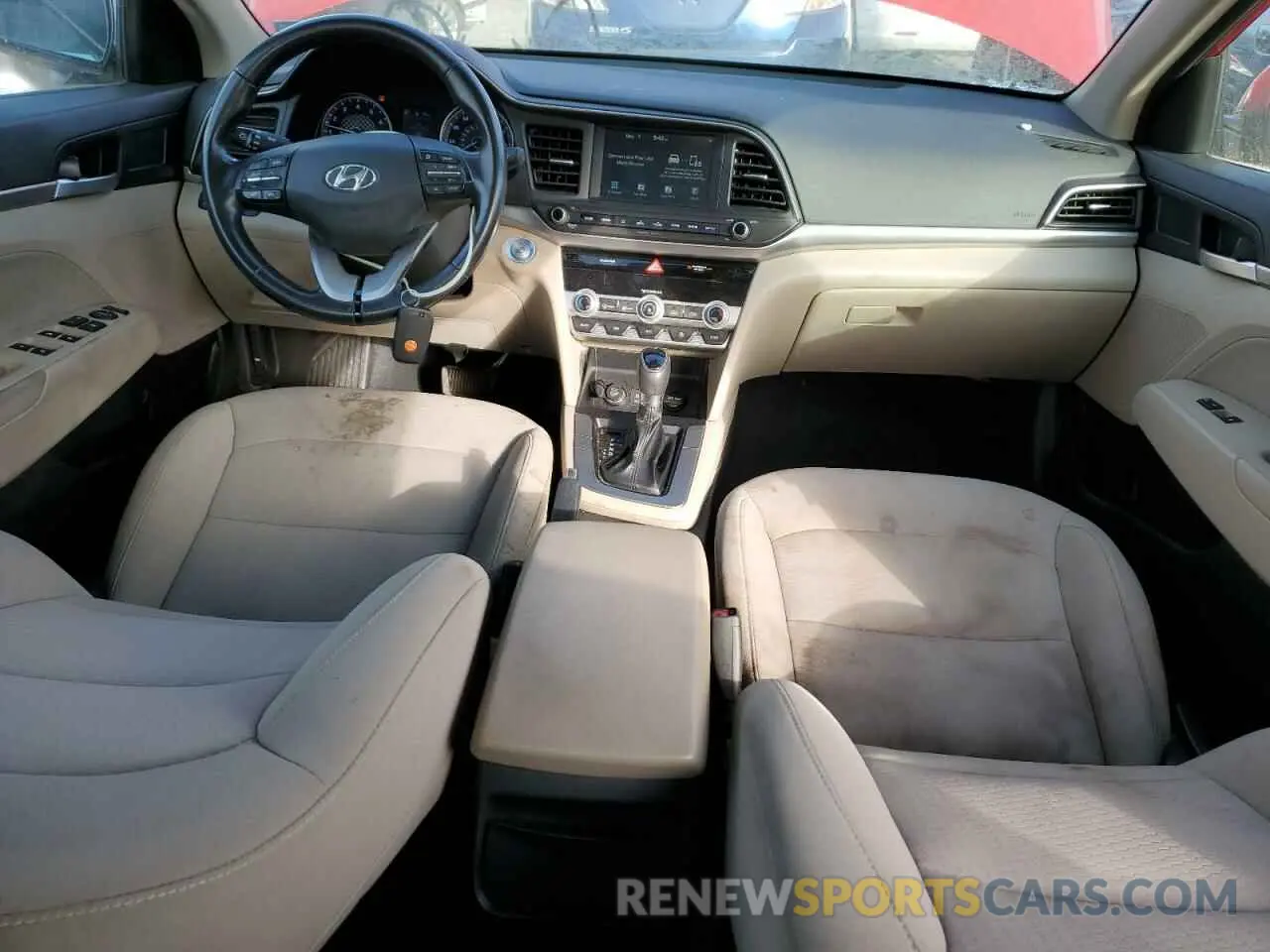 8 fotografías del automóvil dañado 5NPD84LF3LH629888 HYUNDAI ELANTRA 2020