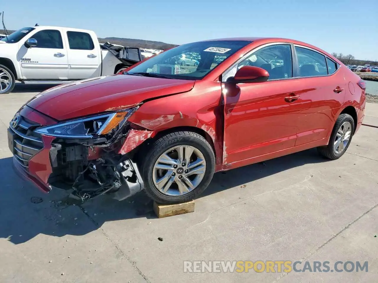 1 fotografías del automóvil dañado 5NPD84LF4LH512806 HYUNDAI ELANTRA 2020
