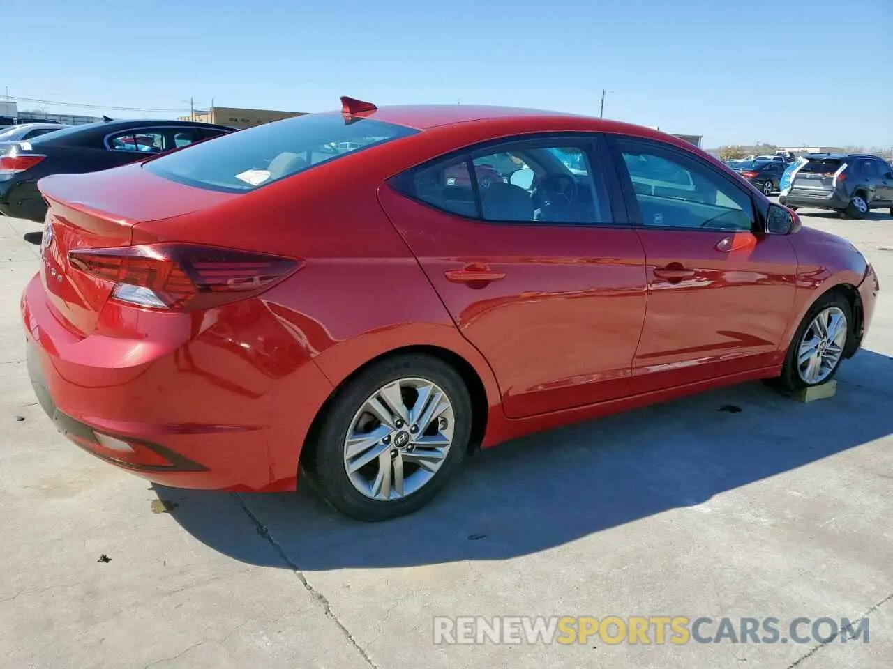 3 fotografías del automóvil dañado 5NPD84LF4LH512806 HYUNDAI ELANTRA 2020