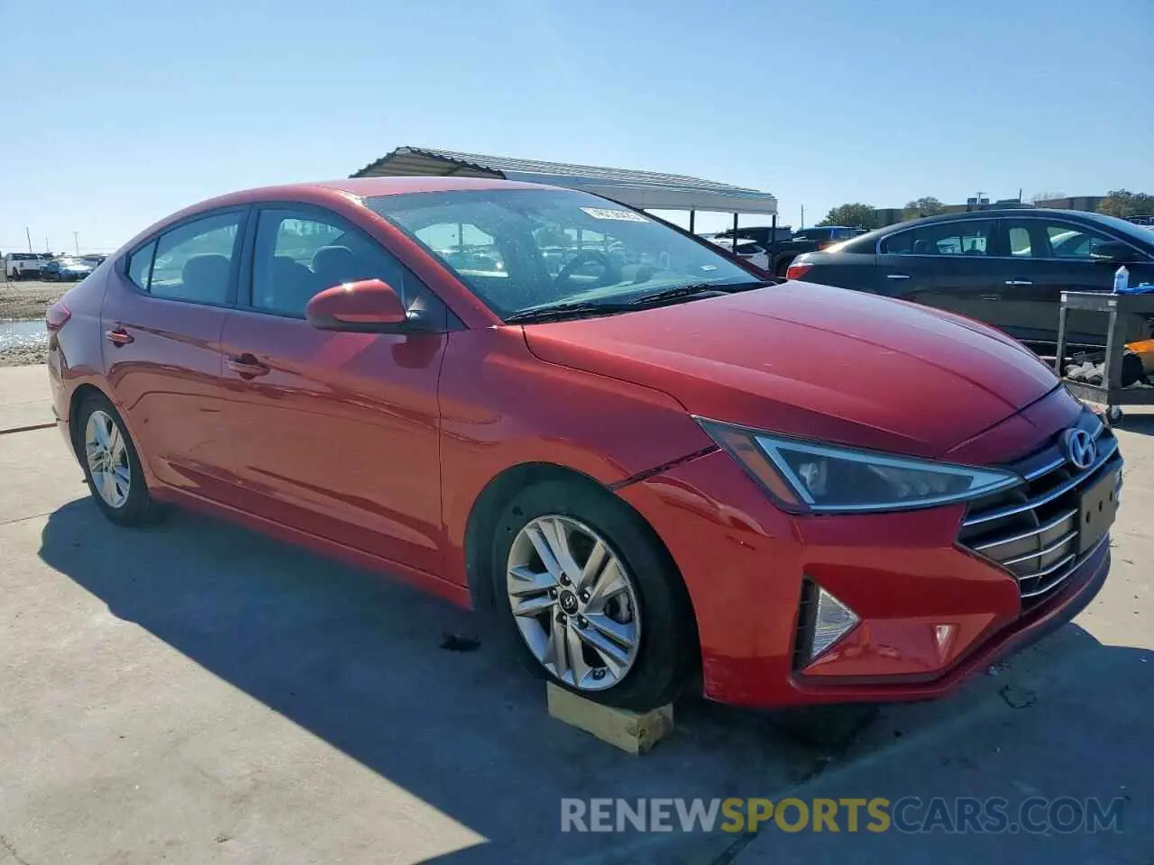 4 fotografías del automóvil dañado 5NPD84LF4LH512806 HYUNDAI ELANTRA 2020