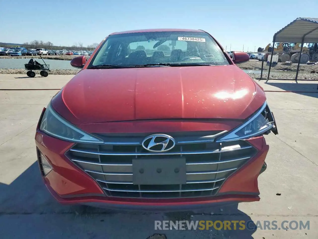 5 fotografías del automóvil dañado 5NPD84LF4LH512806 HYUNDAI ELANTRA 2020