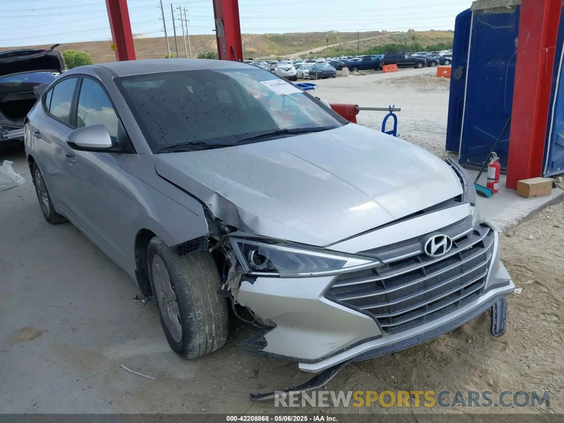 1 fotografías del automóvil dañado 5NPD84LF4LH521313 HYUNDAI ELANTRA 2020