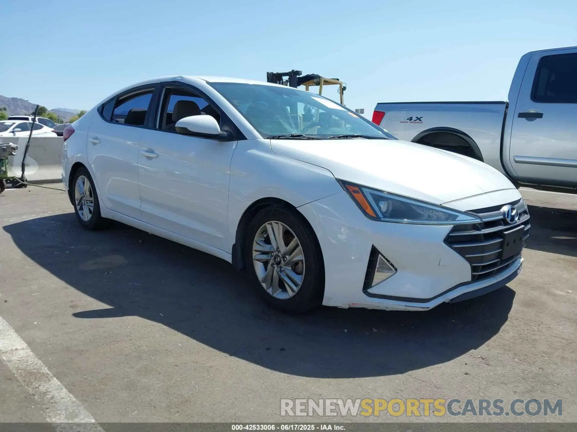 6 fotografías del automóvil dañado 5NPD84LF4LH523594 HYUNDAI ELANTRA 2020
