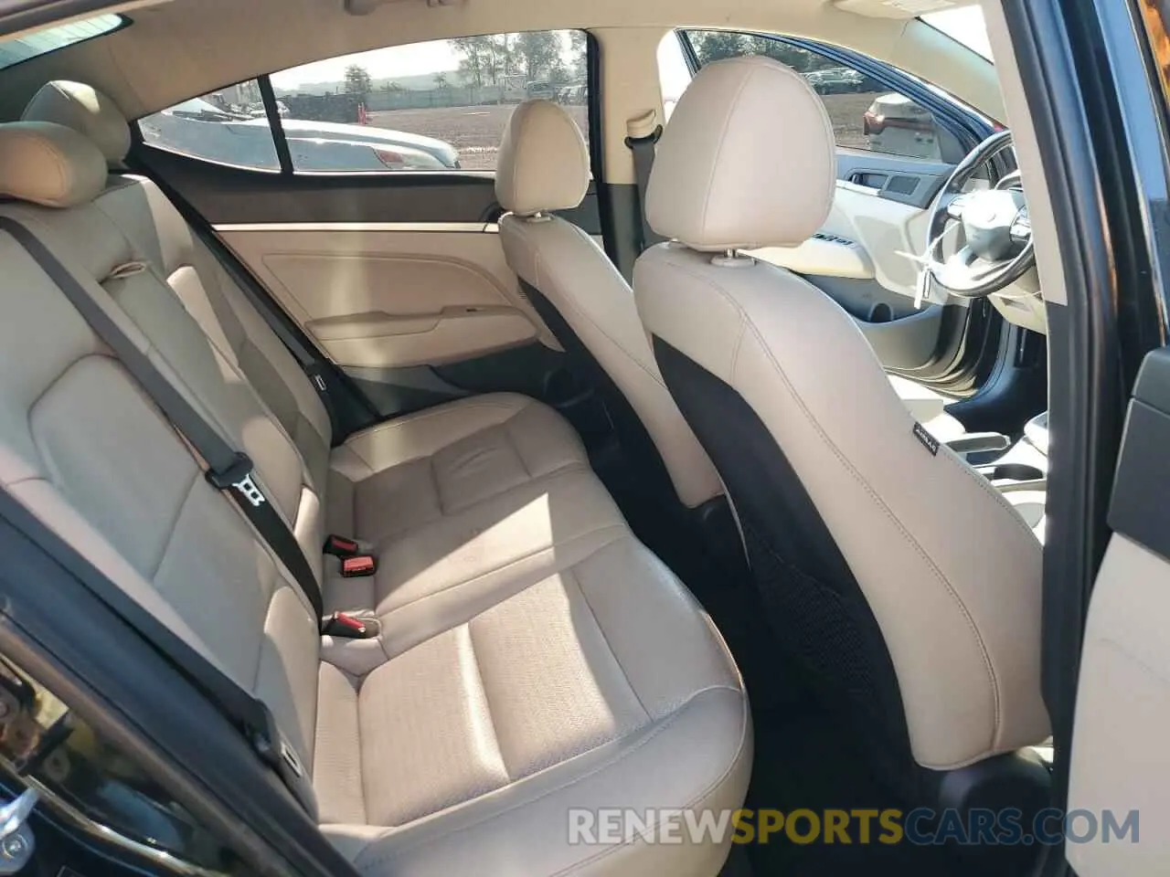 10 fotografías del automóvil dañado 5NPD84LF4LH524177 HYUNDAI ELANTRA 2020