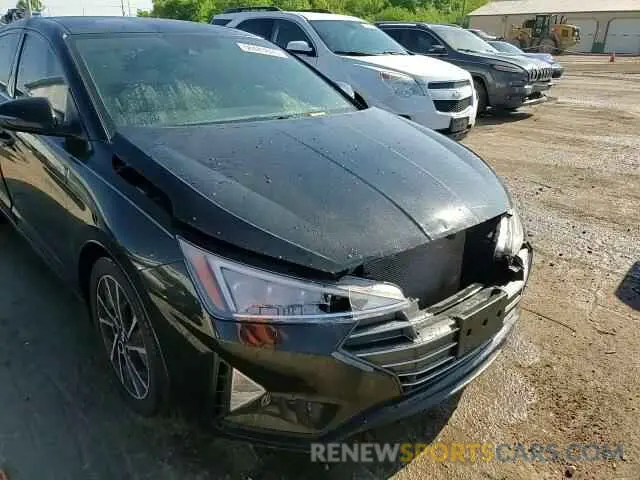 14 fotografías del automóvil dañado 5NPD84LF4LH524177 HYUNDAI ELANTRA 2020