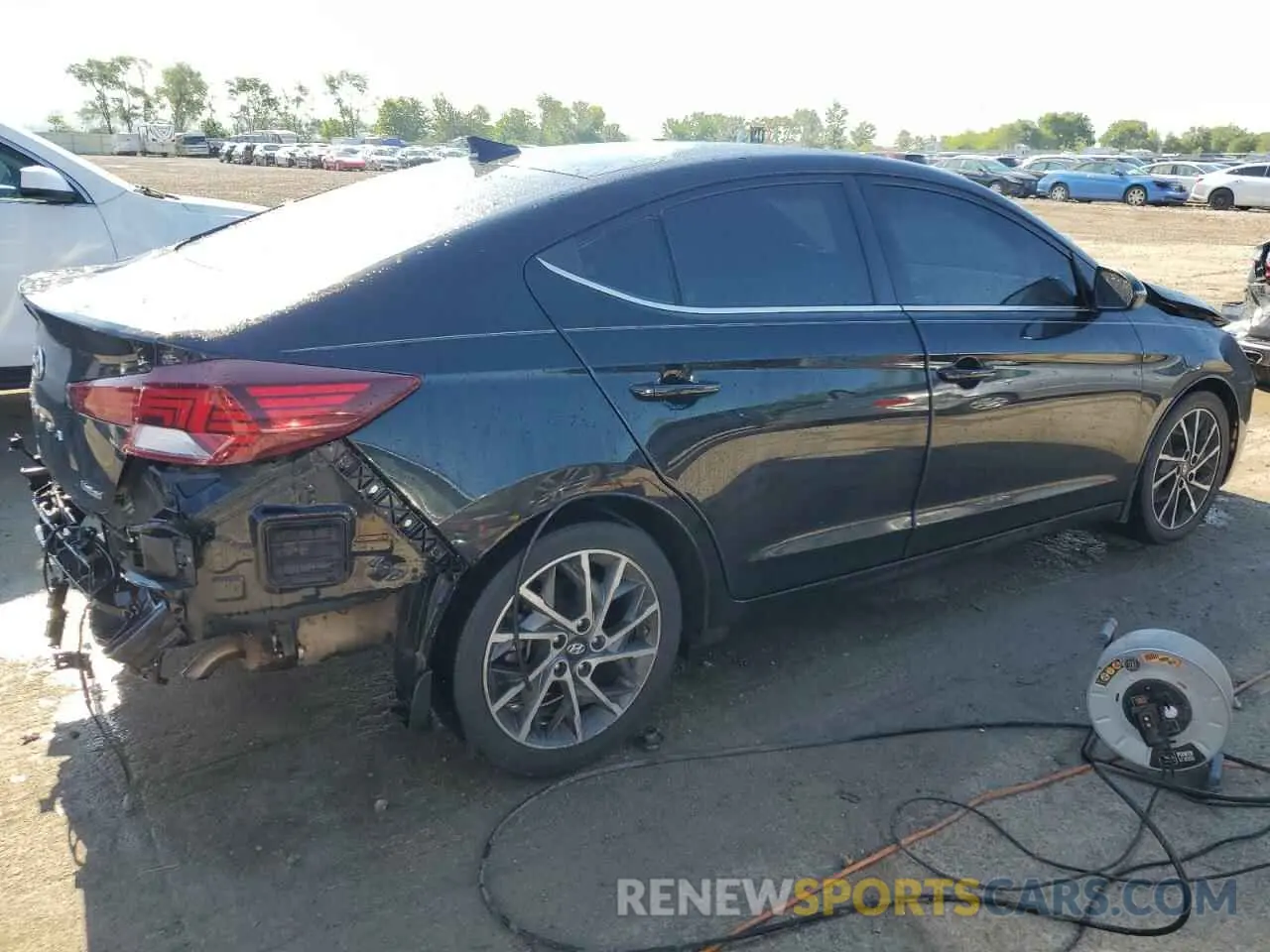3 fotografías del automóvil dañado 5NPD84LF4LH524177 HYUNDAI ELANTRA 2020