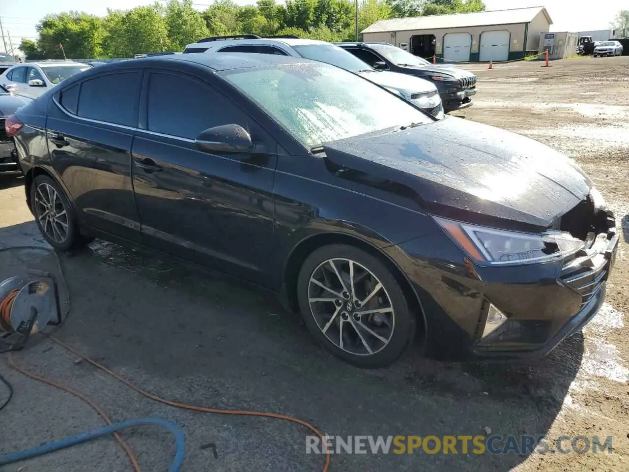 4 fotografías del automóvil dañado 5NPD84LF4LH524177 HYUNDAI ELANTRA 2020