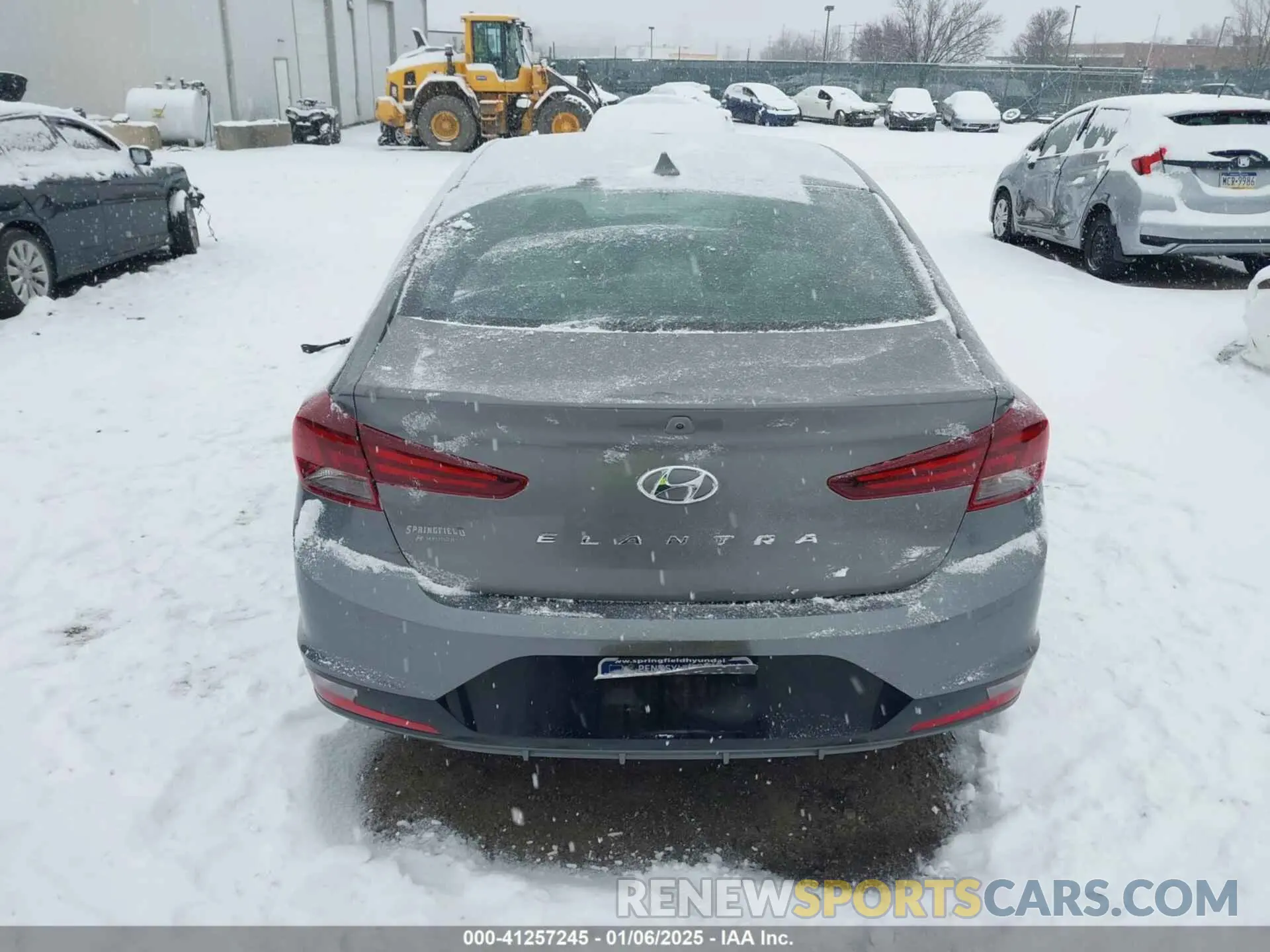 16 fotografías del automóvil dañado 5NPD84LF4LH525877 HYUNDAI ELANTRA 2020