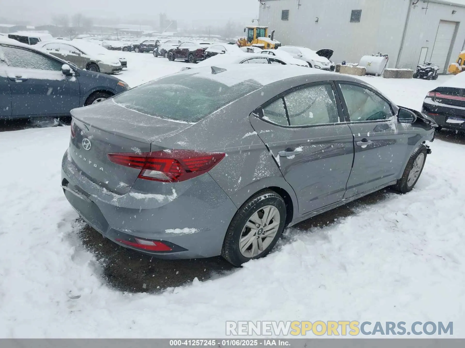 4 fotografías del automóvil dañado 5NPD84LF4LH525877 HYUNDAI ELANTRA 2020