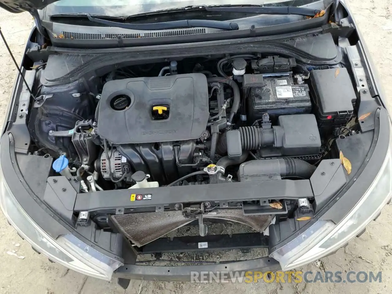 11 fotografías del automóvil dañado 5NPD84LF4LH528200 HYUNDAI ELANTRA 2020