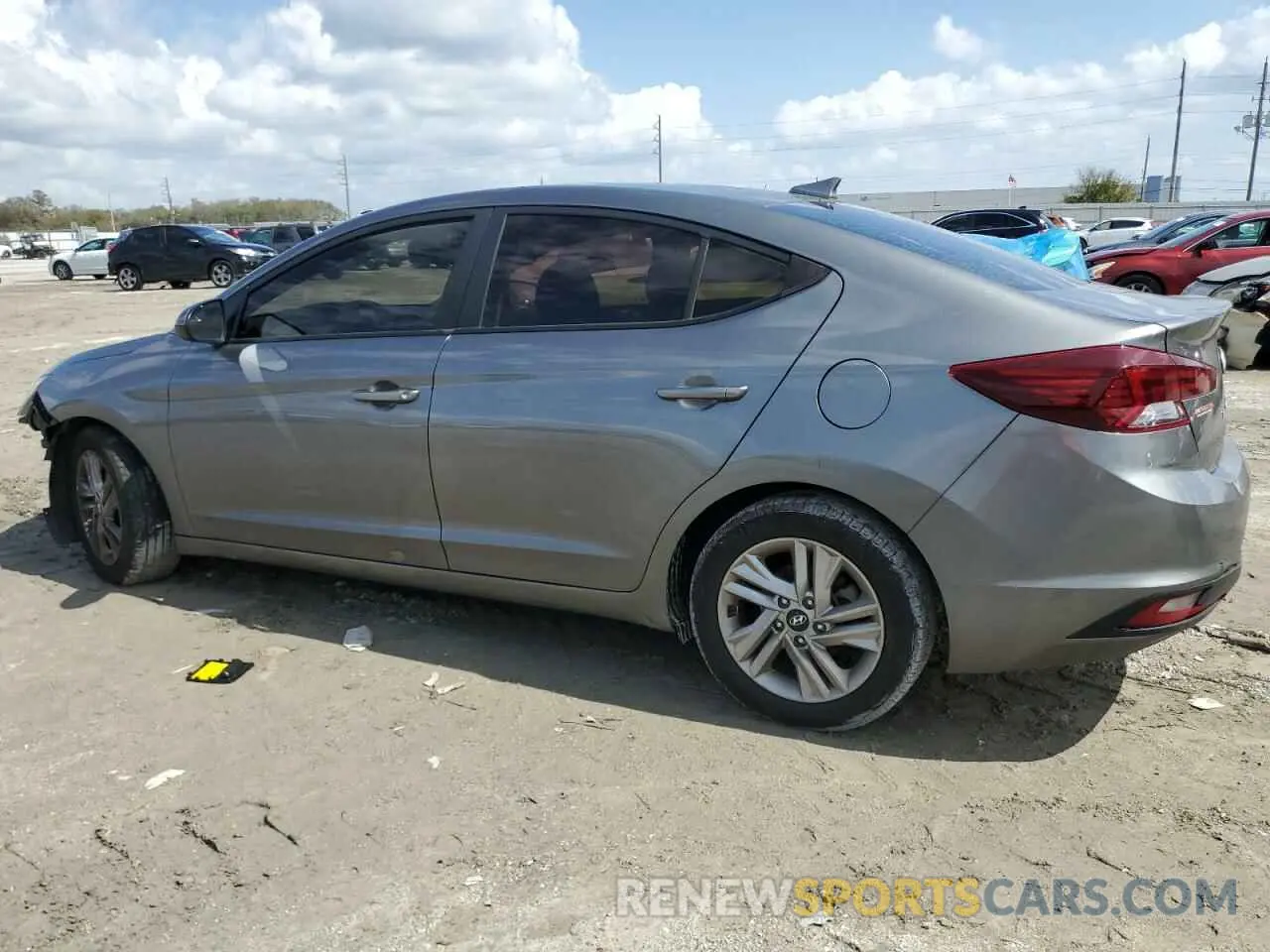 2 fotografías del automóvil dañado 5NPD84LF4LH528200 HYUNDAI ELANTRA 2020