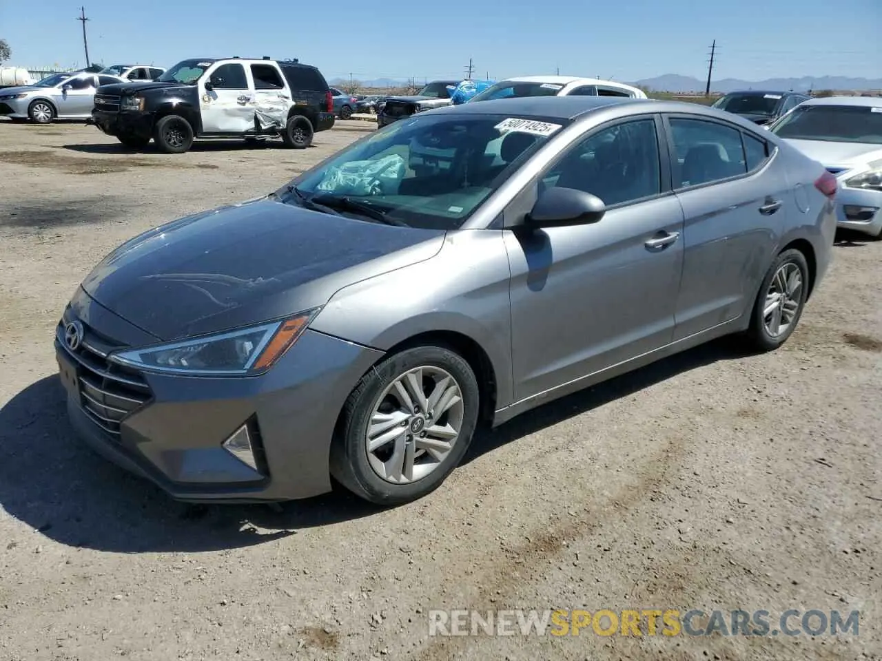 1 fotografías del automóvil dañado 5NPD84LF4LH529217 HYUNDAI ELANTRA 2020