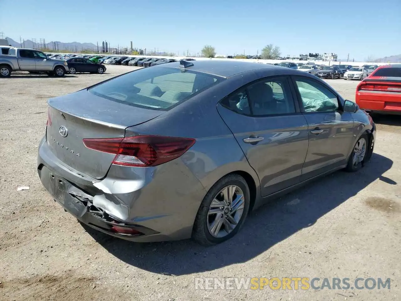3 fotografías del automóvil dañado 5NPD84LF4LH529217 HYUNDAI ELANTRA 2020
