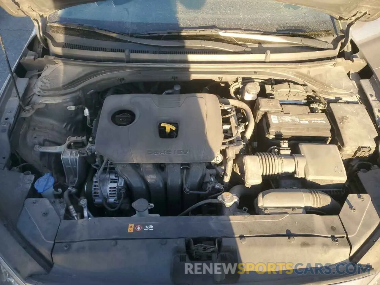 11 fotografías del automóvil dañado 5NPD84LF4LH534739 HYUNDAI ELANTRA 2020