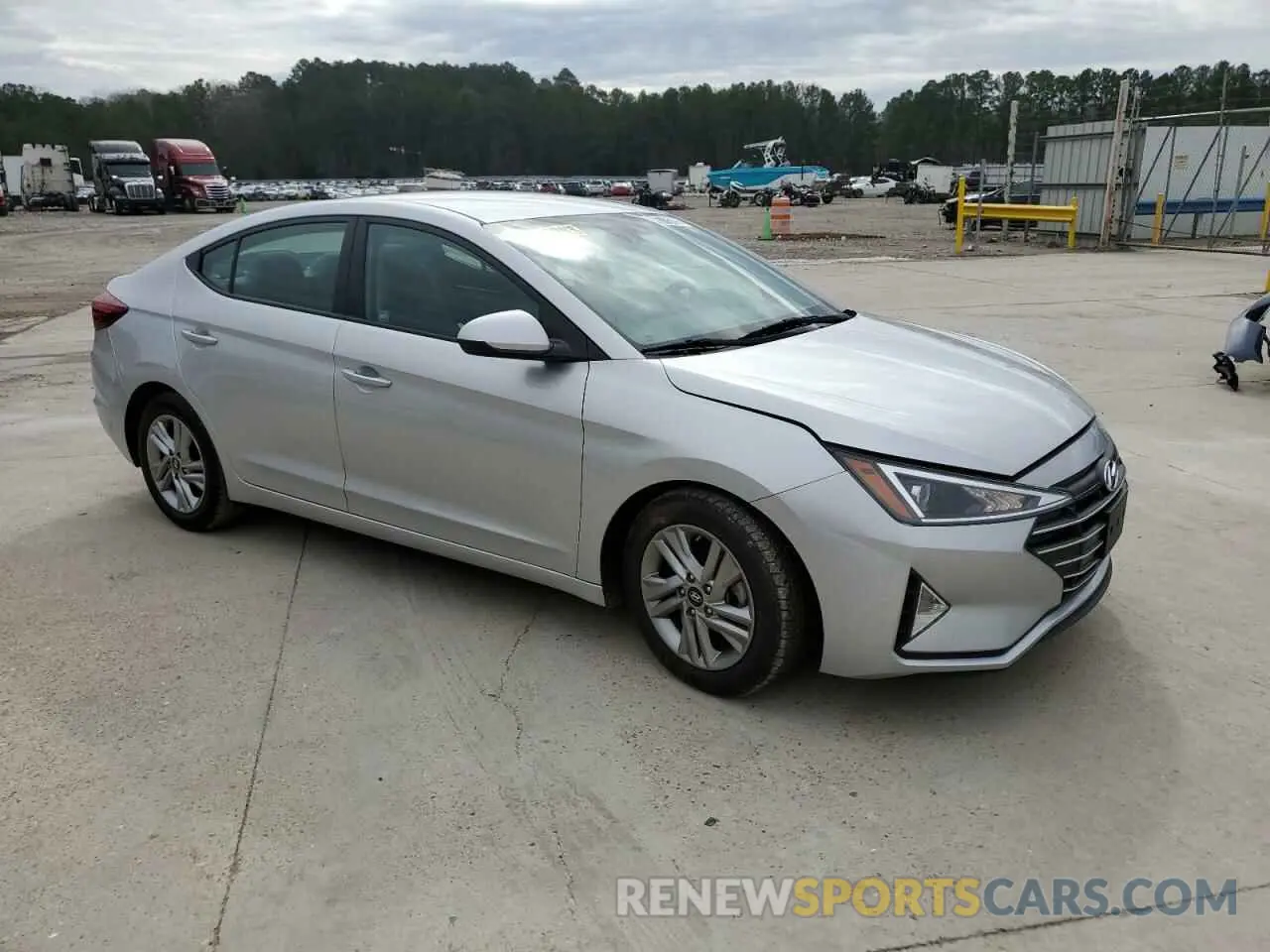 4 fotografías del automóvil dañado 5NPD84LF4LH537236 HYUNDAI ELANTRA 2020
