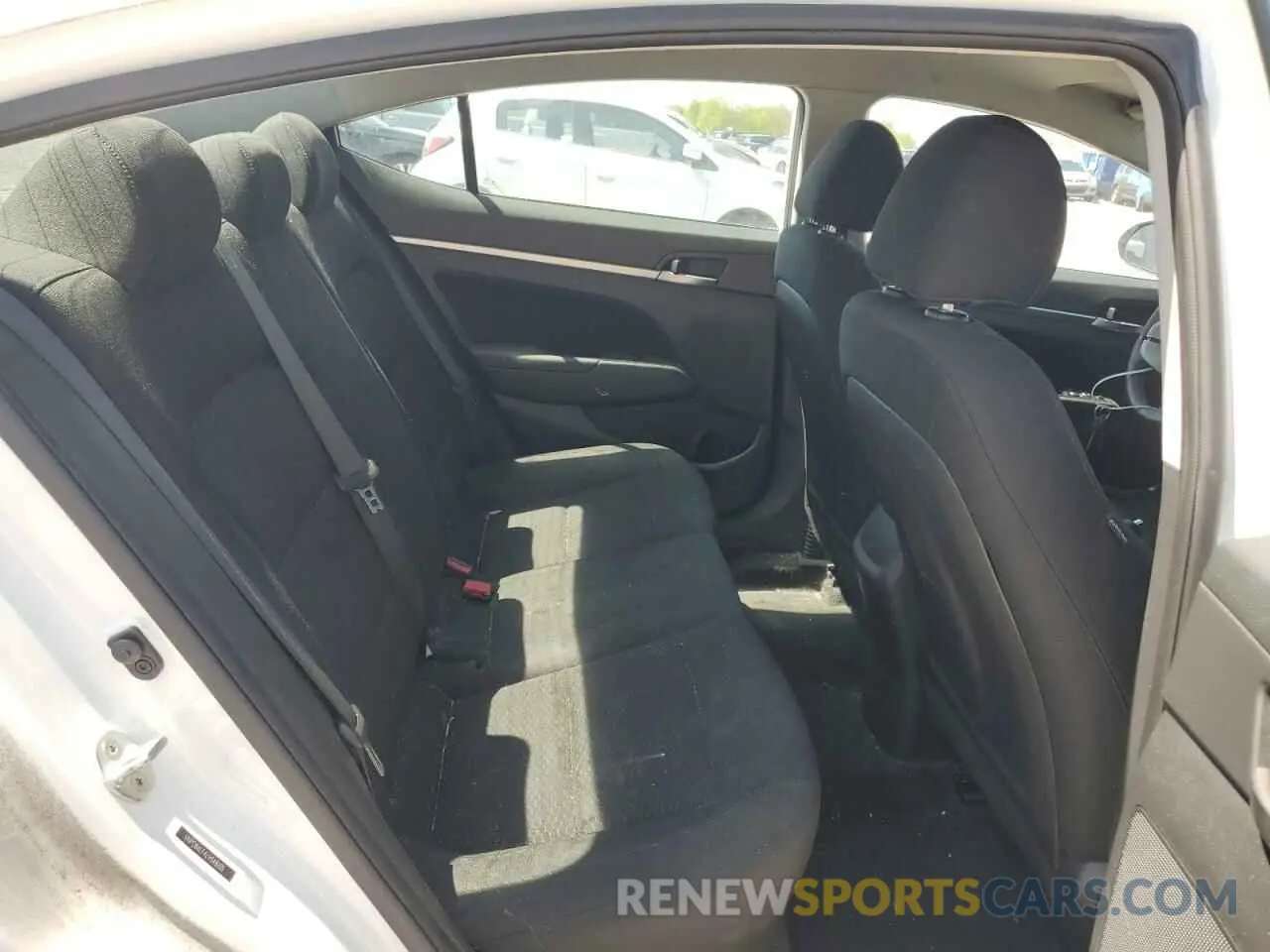 10 fotografías del automóvil dañado 5NPD84LF4LH548205 HYUNDAI ELANTRA 2020