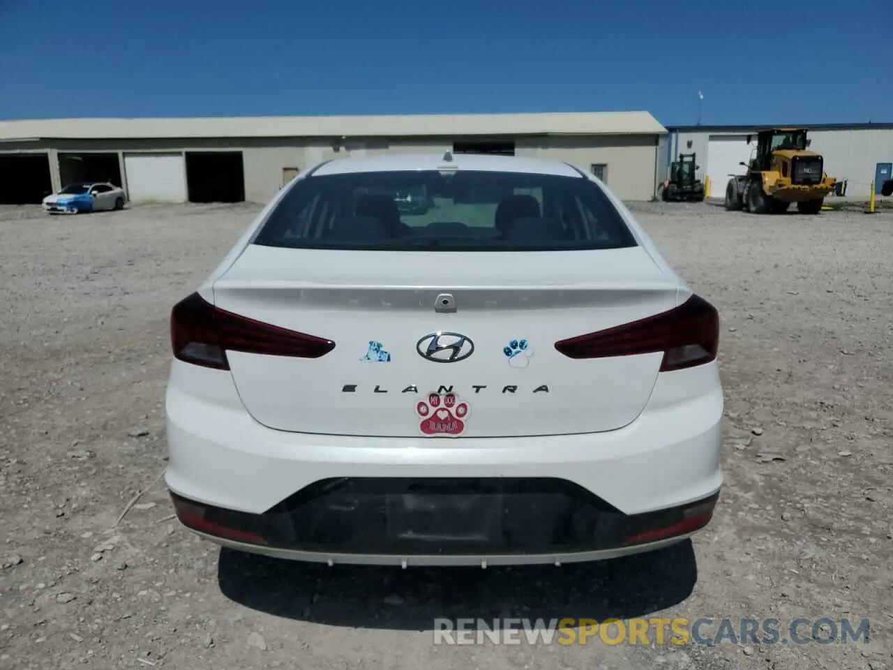 6 fotografías del automóvil dañado 5NPD84LF4LH548205 HYUNDAI ELANTRA 2020