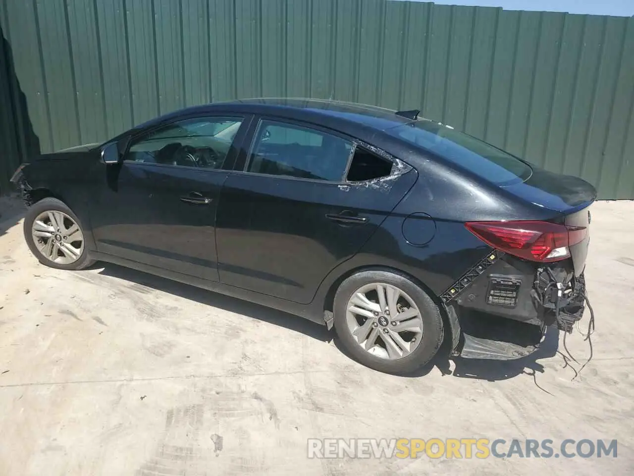 2 fotografías del automóvil dañado 5NPD84LF4LH551962 HYUNDAI ELANTRA 2020