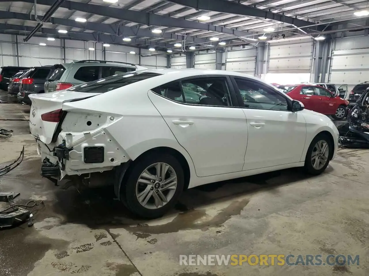 3 fotografías del automóvil dañado 5NPD84LF4LH558880 HYUNDAI ELANTRA 2020