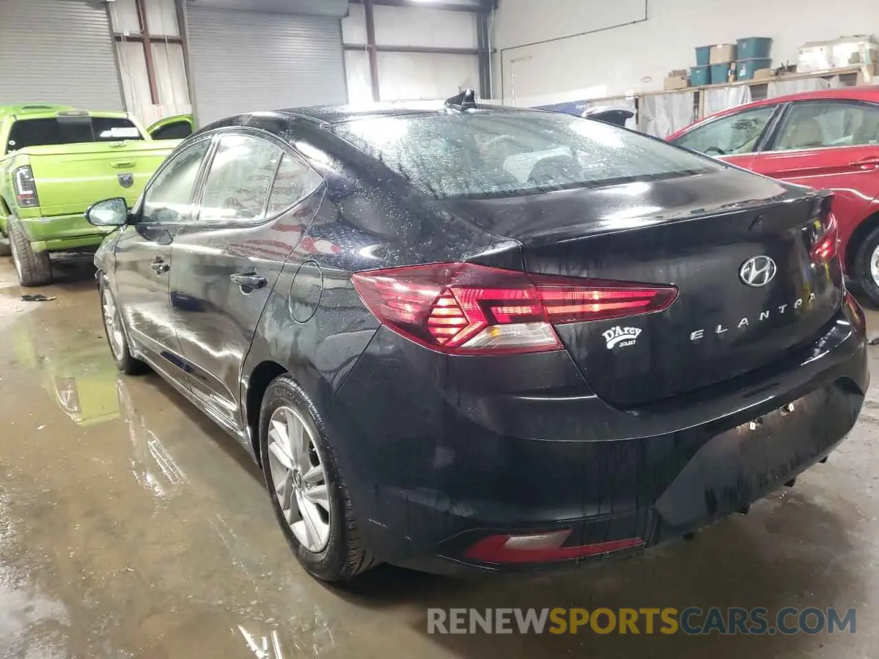 2 fotografías del automóvil dañado 5NPD84LF4LH561147 HYUNDAI ELANTRA 2020