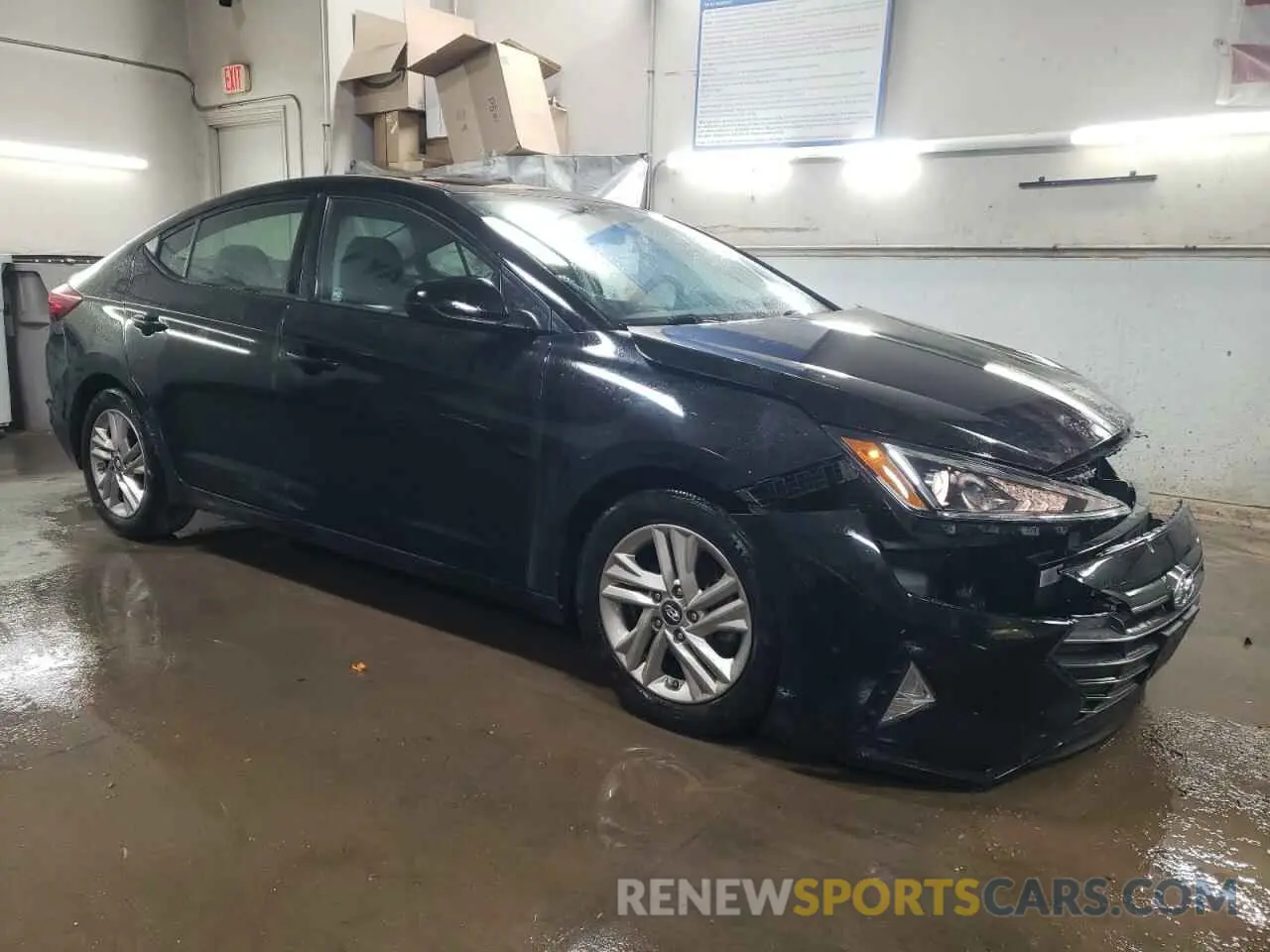 4 fotografías del automóvil dañado 5NPD84LF4LH561147 HYUNDAI ELANTRA 2020