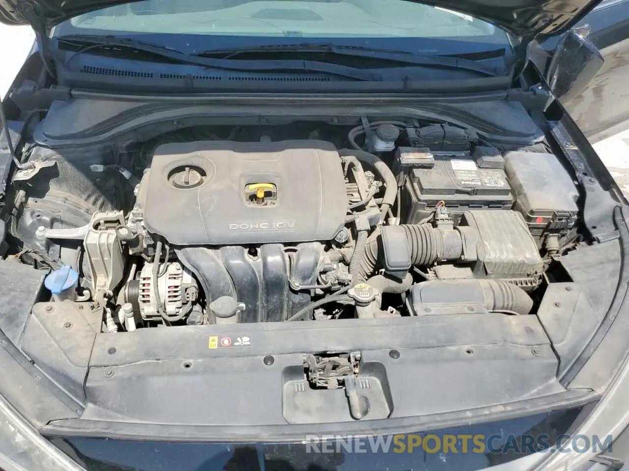 11 fotografías del automóvil dañado 5NPD84LF4LH562010 HYUNDAI ELANTRA 2020