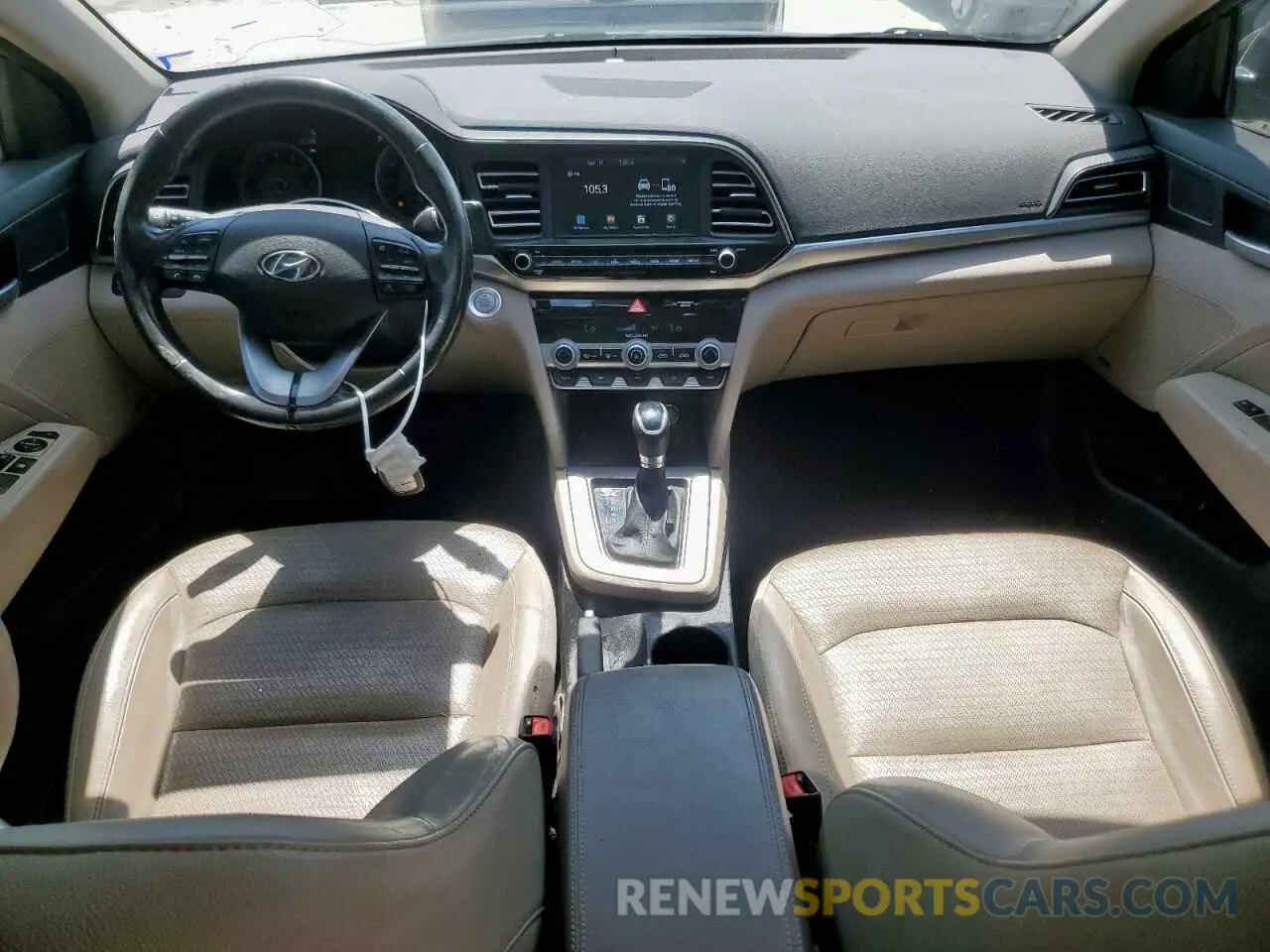 8 fotografías del automóvil dañado 5NPD84LF4LH562010 HYUNDAI ELANTRA 2020