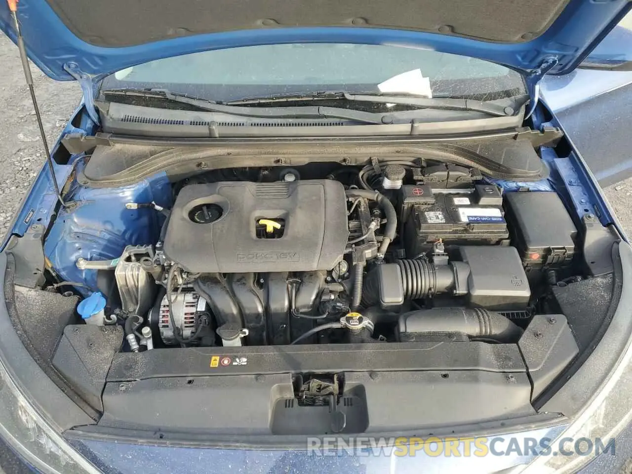 11 fotografías del automóvil dañado 5NPD84LF4LH563920 HYUNDAI ELANTRA 2020