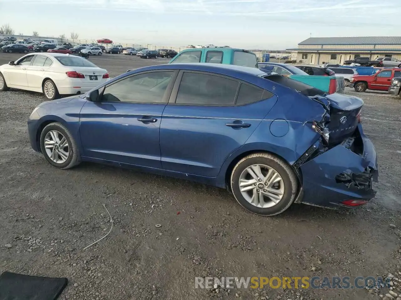 2 fotografías del automóvil dañado 5NPD84LF4LH563920 HYUNDAI ELANTRA 2020