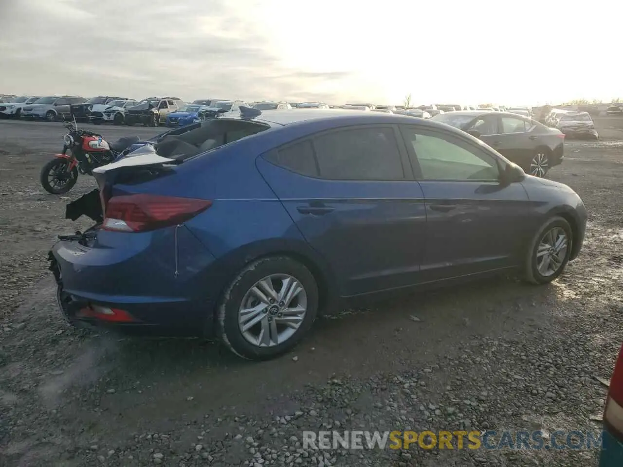 3 fotografías del automóvil dañado 5NPD84LF4LH563920 HYUNDAI ELANTRA 2020