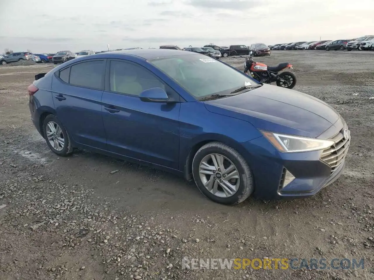 4 fotografías del automóvil dañado 5NPD84LF4LH563920 HYUNDAI ELANTRA 2020