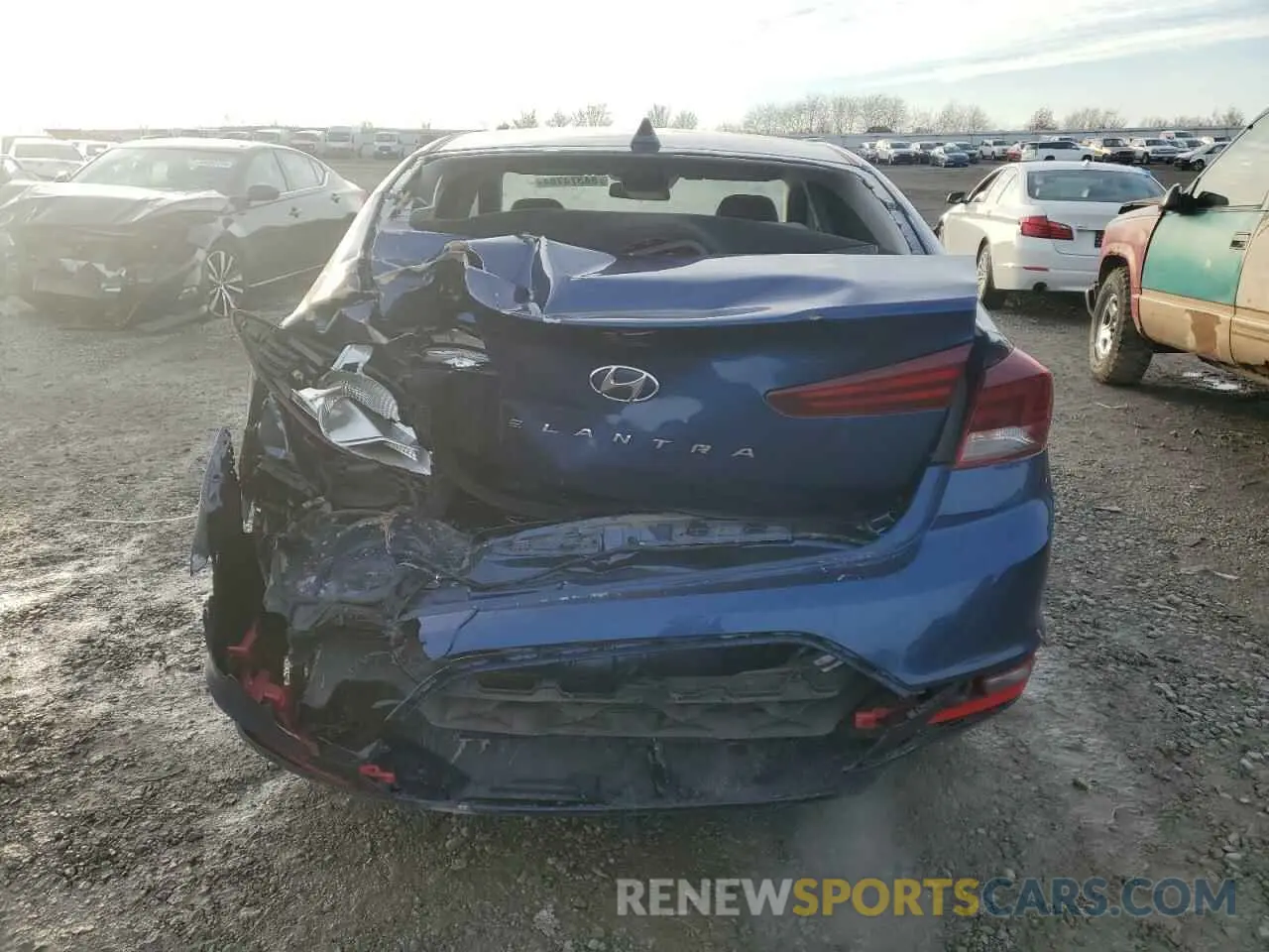 6 fotografías del automóvil dañado 5NPD84LF4LH563920 HYUNDAI ELANTRA 2020