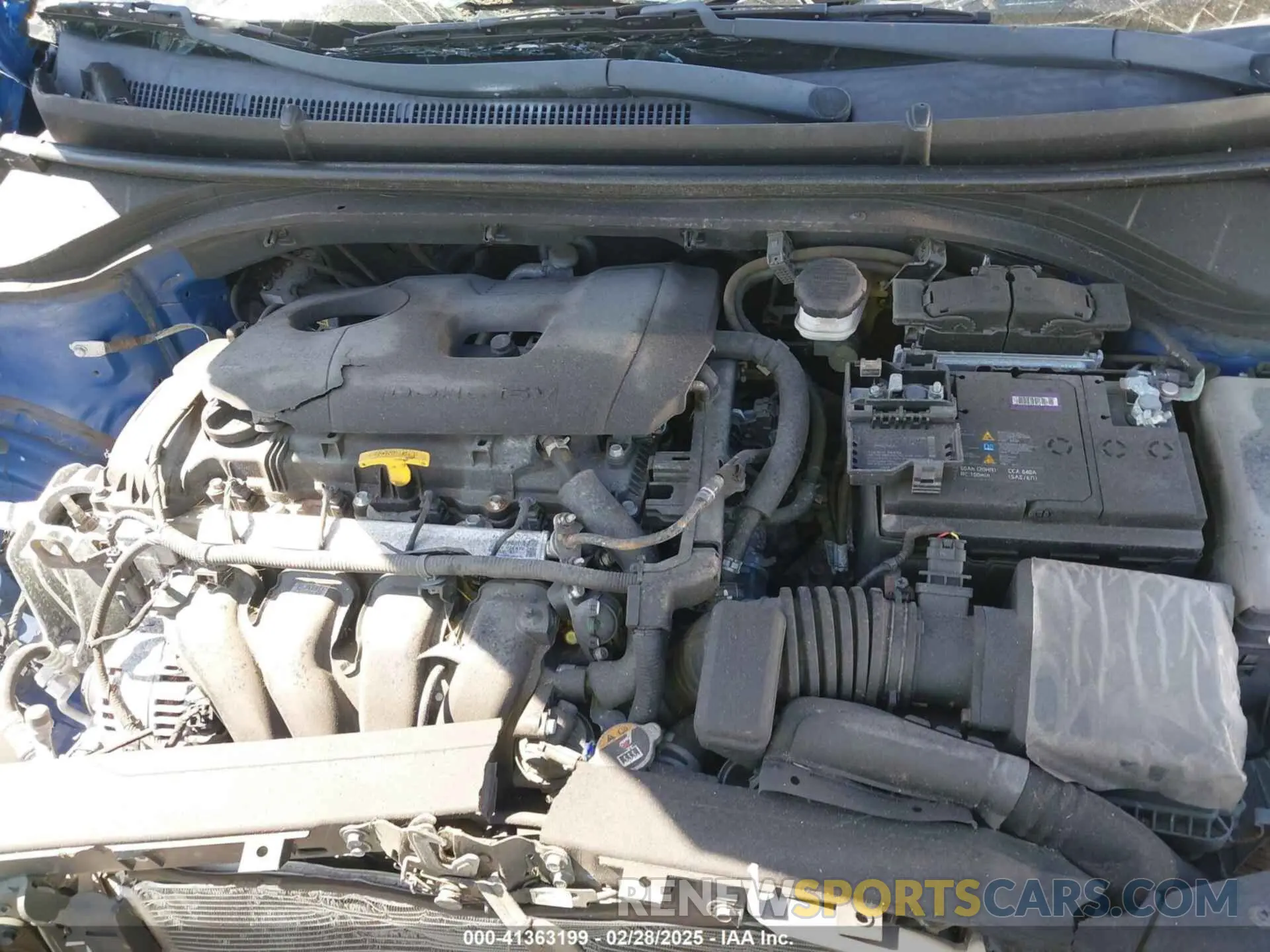 10 fotografías del automóvil dañado 5NPD84LF4LH567238 HYUNDAI ELANTRA 2020