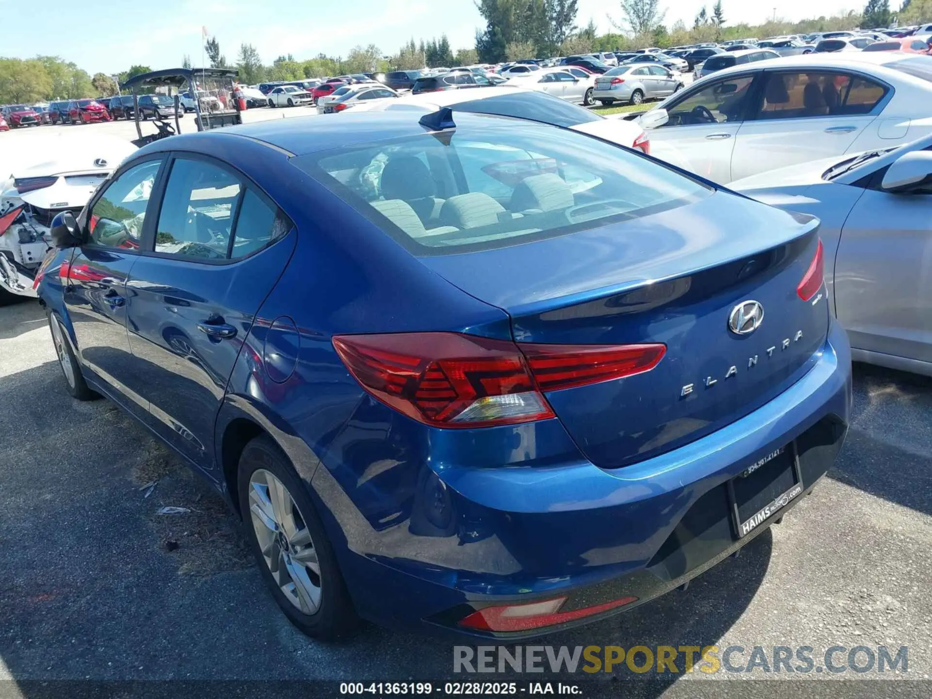 3 fotografías del automóvil dañado 5NPD84LF4LH567238 HYUNDAI ELANTRA 2020