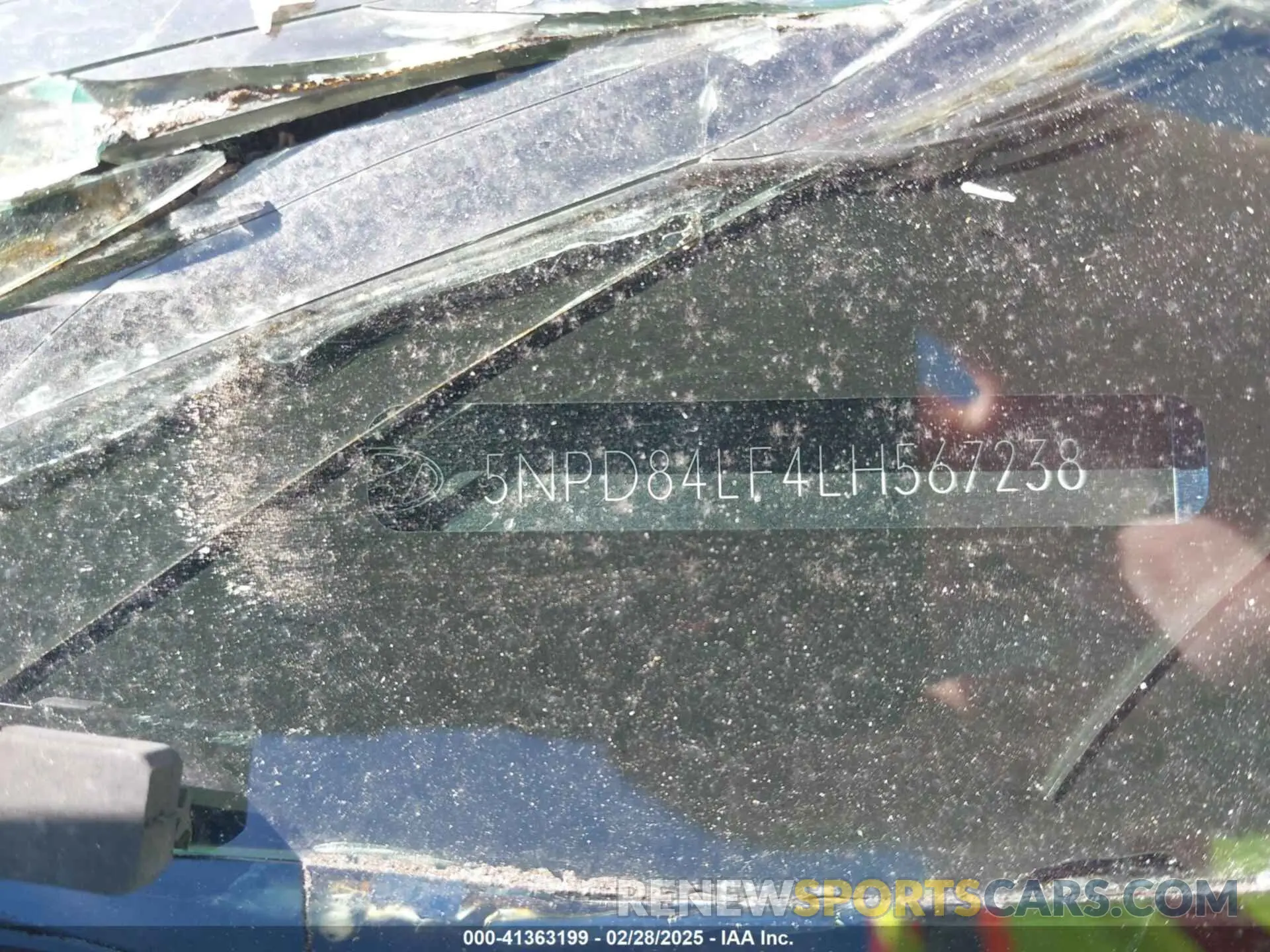 9 fotografías del automóvil dañado 5NPD84LF4LH567238 HYUNDAI ELANTRA 2020