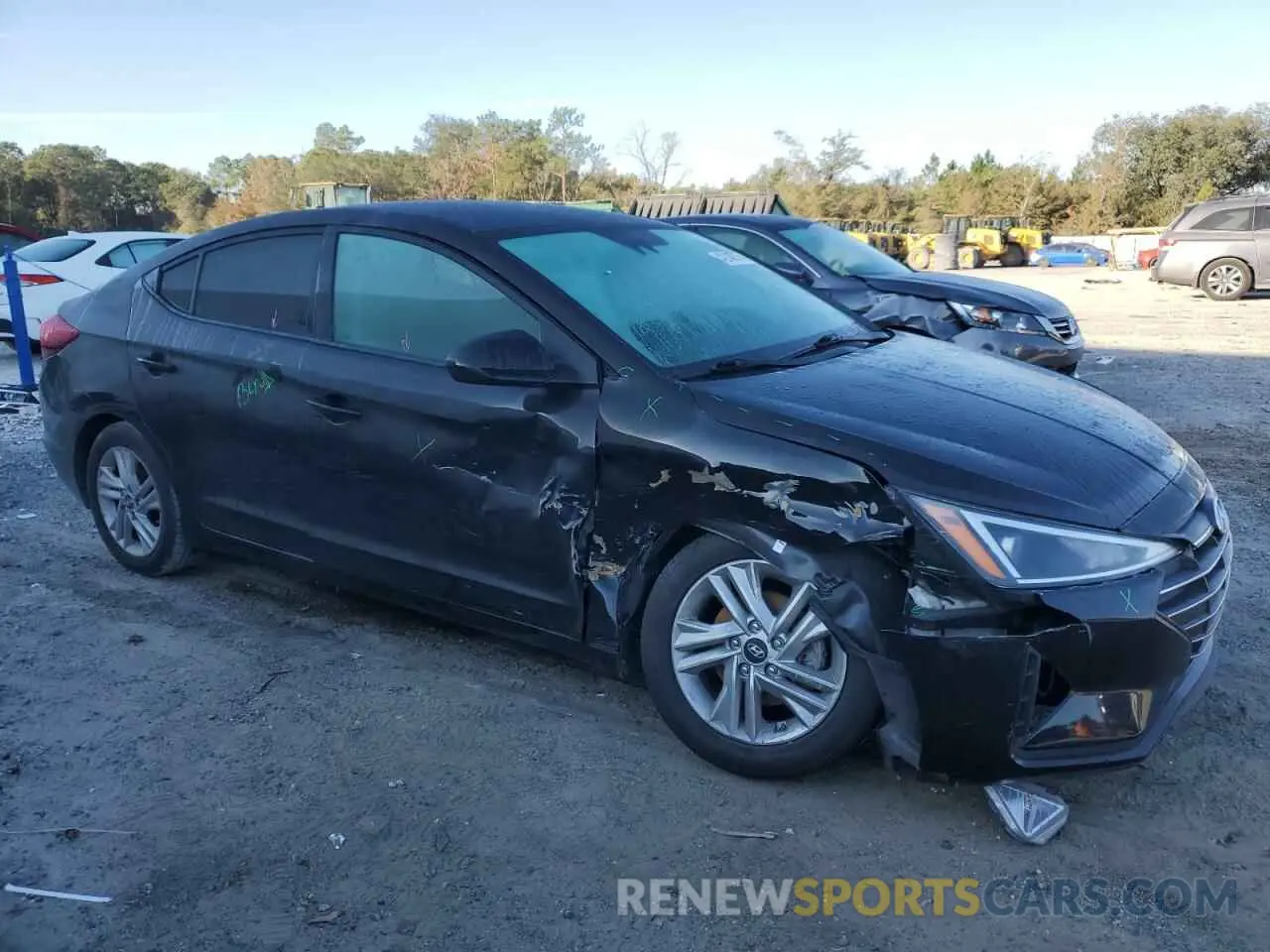 4 fotografías del automóvil dañado 5NPD84LF4LH568549 HYUNDAI ELANTRA 2020