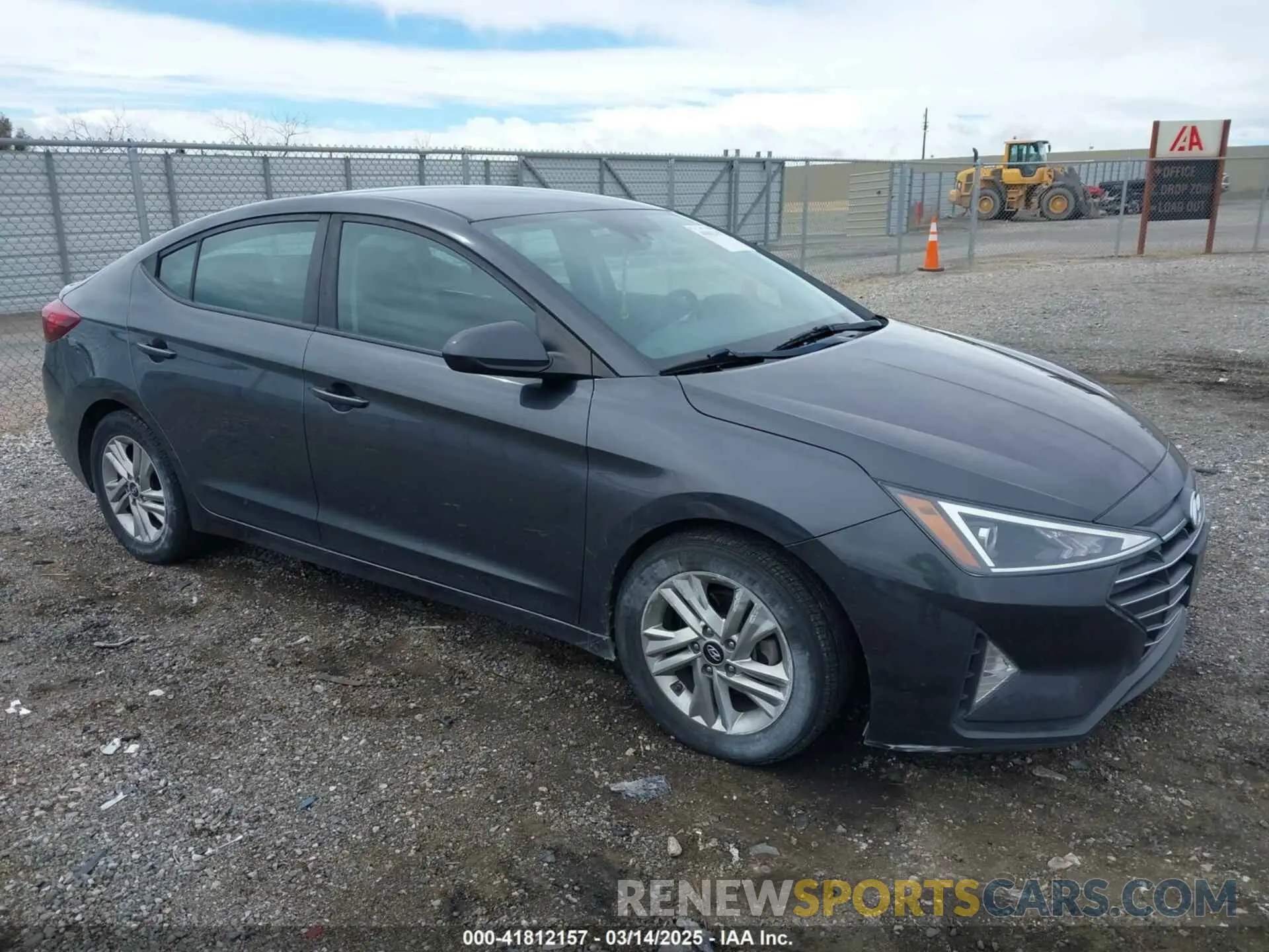 1 fotografías del automóvil dañado 5NPD84LF4LH571516 HYUNDAI ELANTRA 2020
