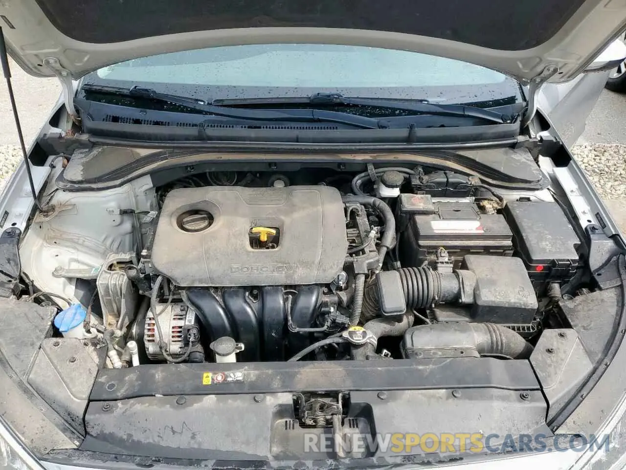 11 fotografías del automóvil dañado 5NPD84LF4LH572326 HYUNDAI ELANTRA 2020