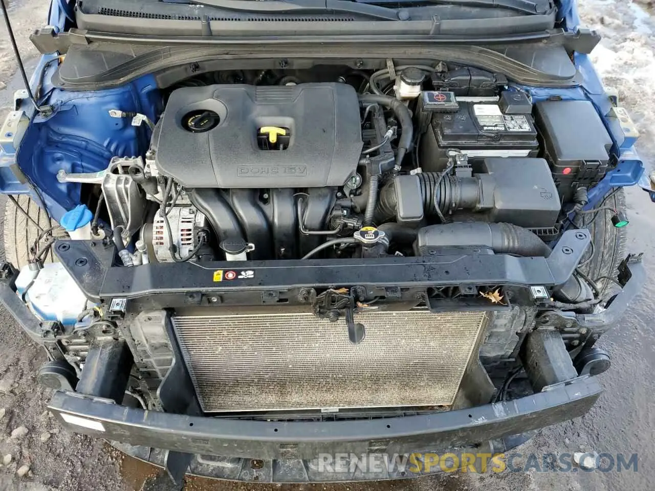 11 fotografías del automóvil dañado 5NPD84LF4LH572648 HYUNDAI ELANTRA 2020