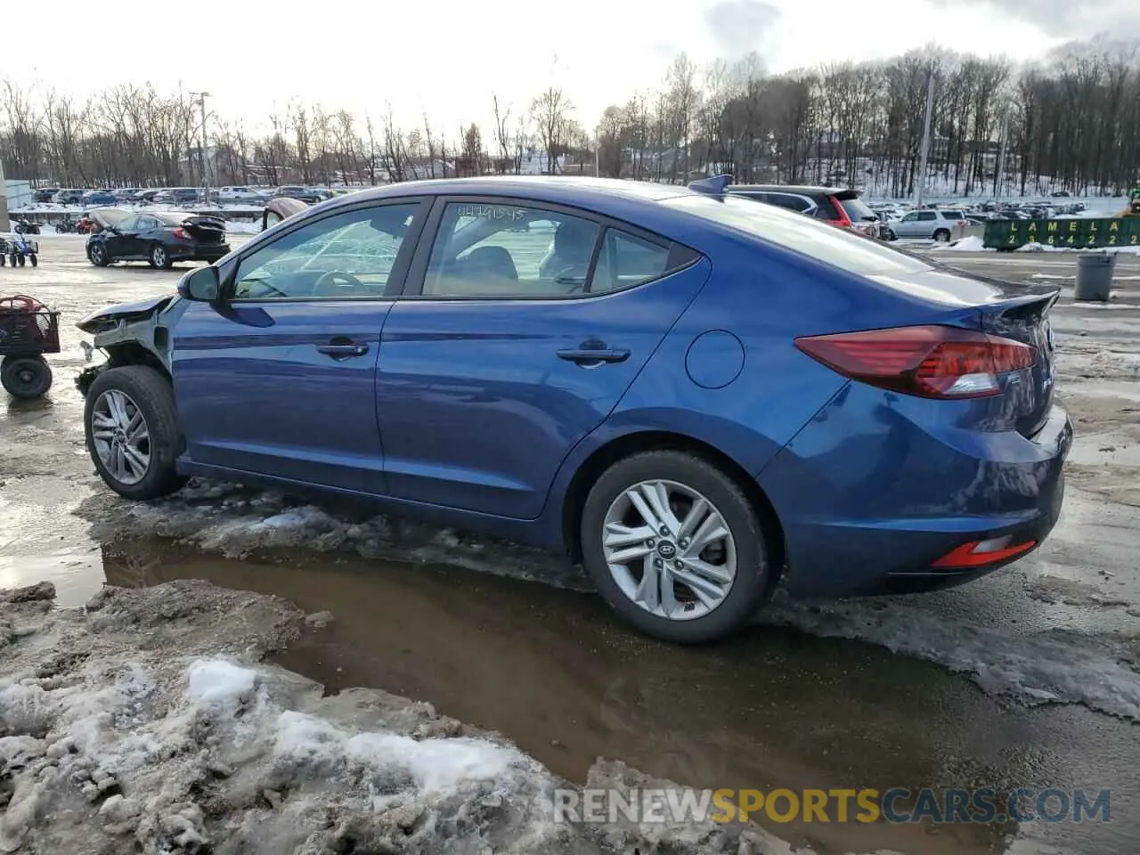 2 fotografías del automóvil dañado 5NPD84LF4LH572648 HYUNDAI ELANTRA 2020