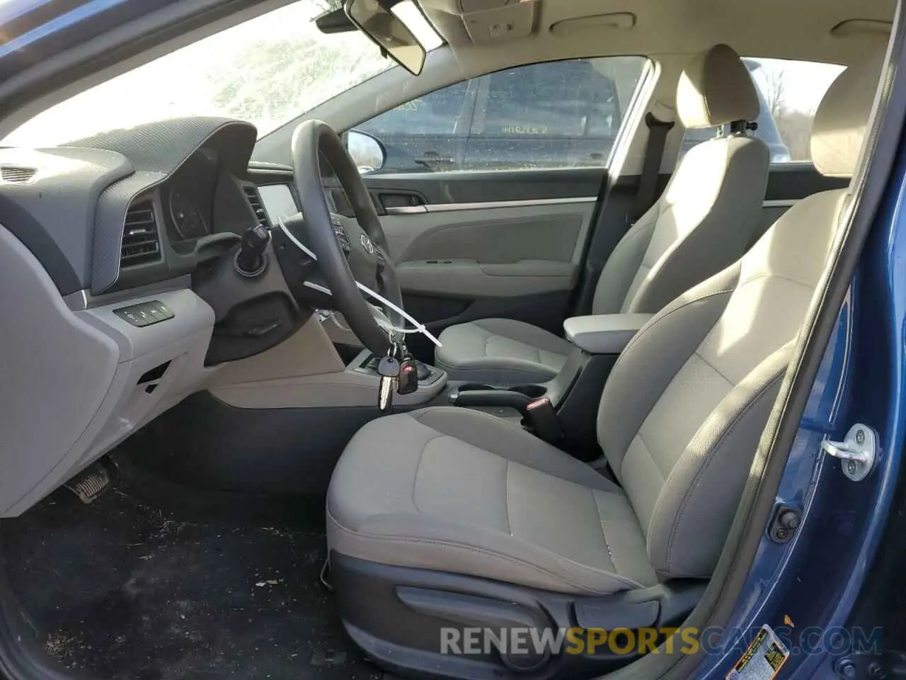 7 fotografías del automóvil dañado 5NPD84LF4LH572648 HYUNDAI ELANTRA 2020
