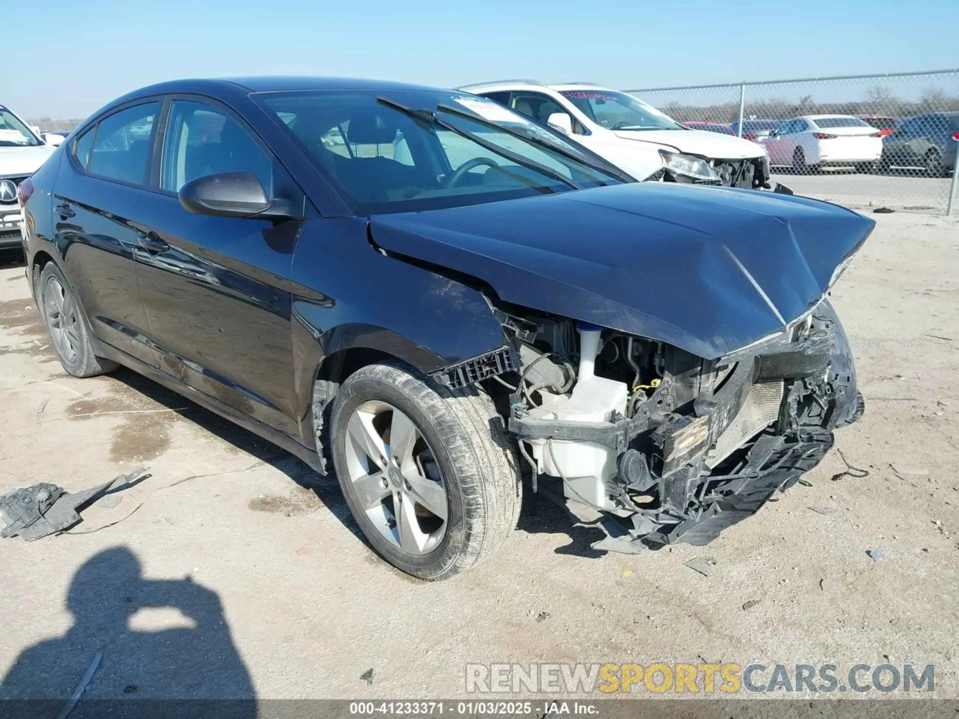1 fotografías del automóvil dañado 5NPD84LF4LH572908 HYUNDAI ELANTRA 2020