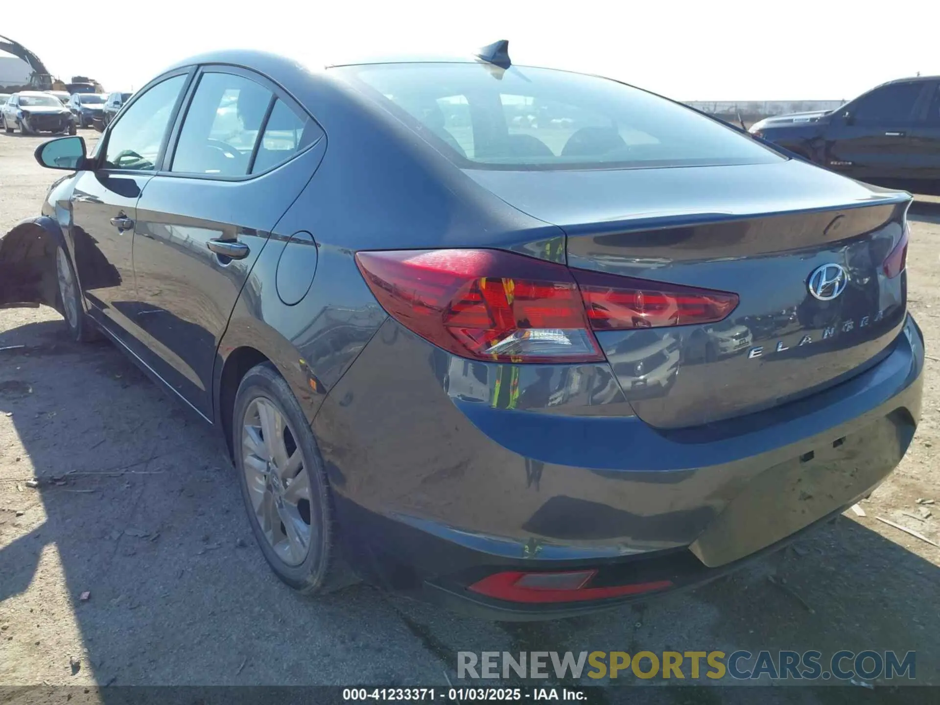 3 fotografías del automóvil dañado 5NPD84LF4LH572908 HYUNDAI ELANTRA 2020