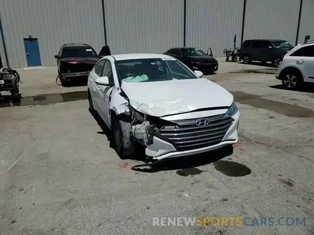 11 fotografías del automóvil dañado 5NPD84LF4LH596786 HYUNDAI ELANTRA 2020