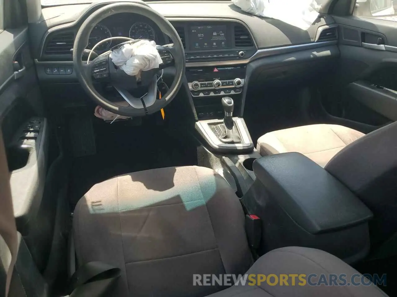 8 fotografías del automóvil dañado 5NPD84LF4LH596786 HYUNDAI ELANTRA 2020