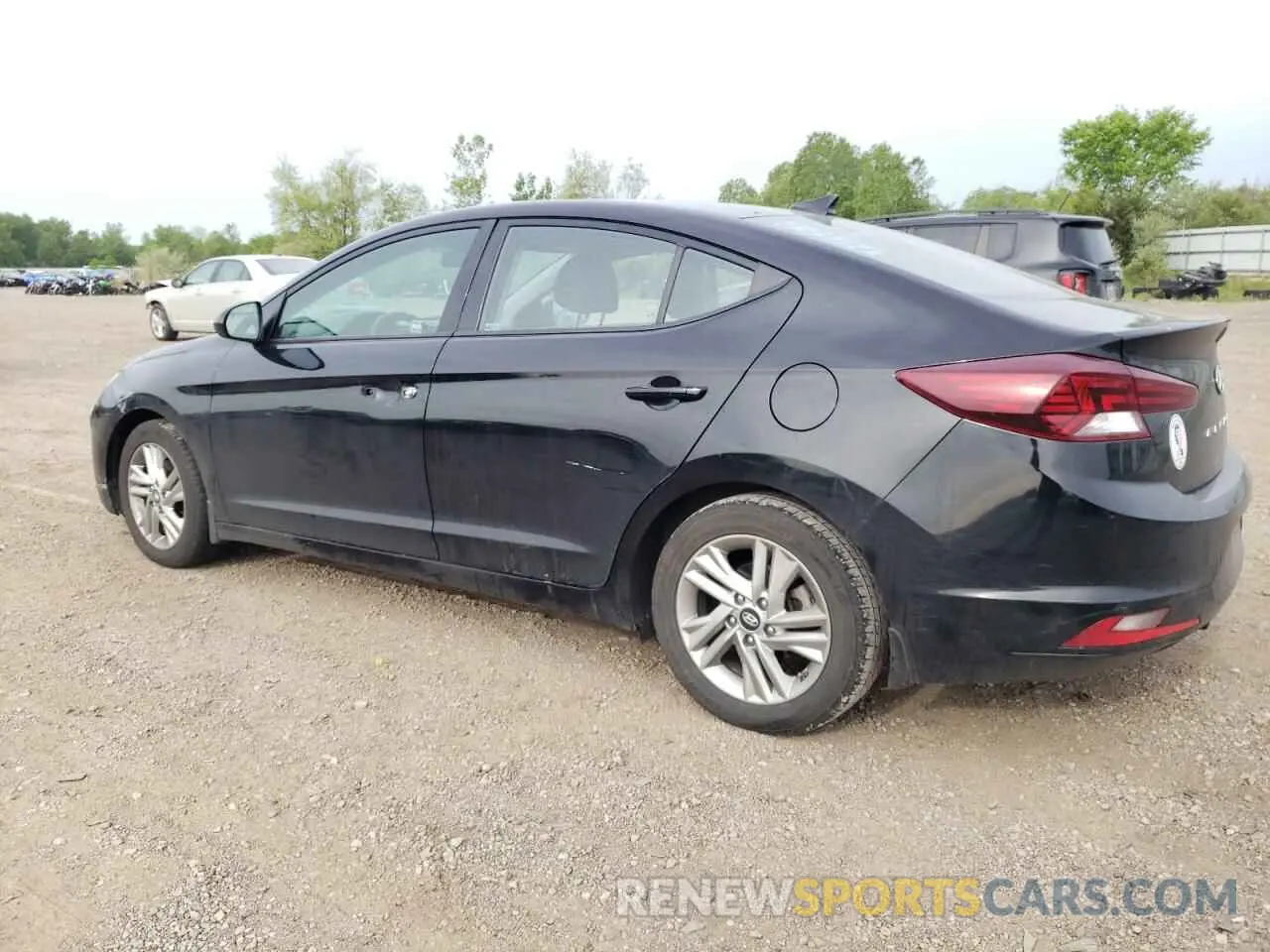2 fotografías del automóvil dañado 5NPD84LF4LH601419 HYUNDAI ELANTRA 2020